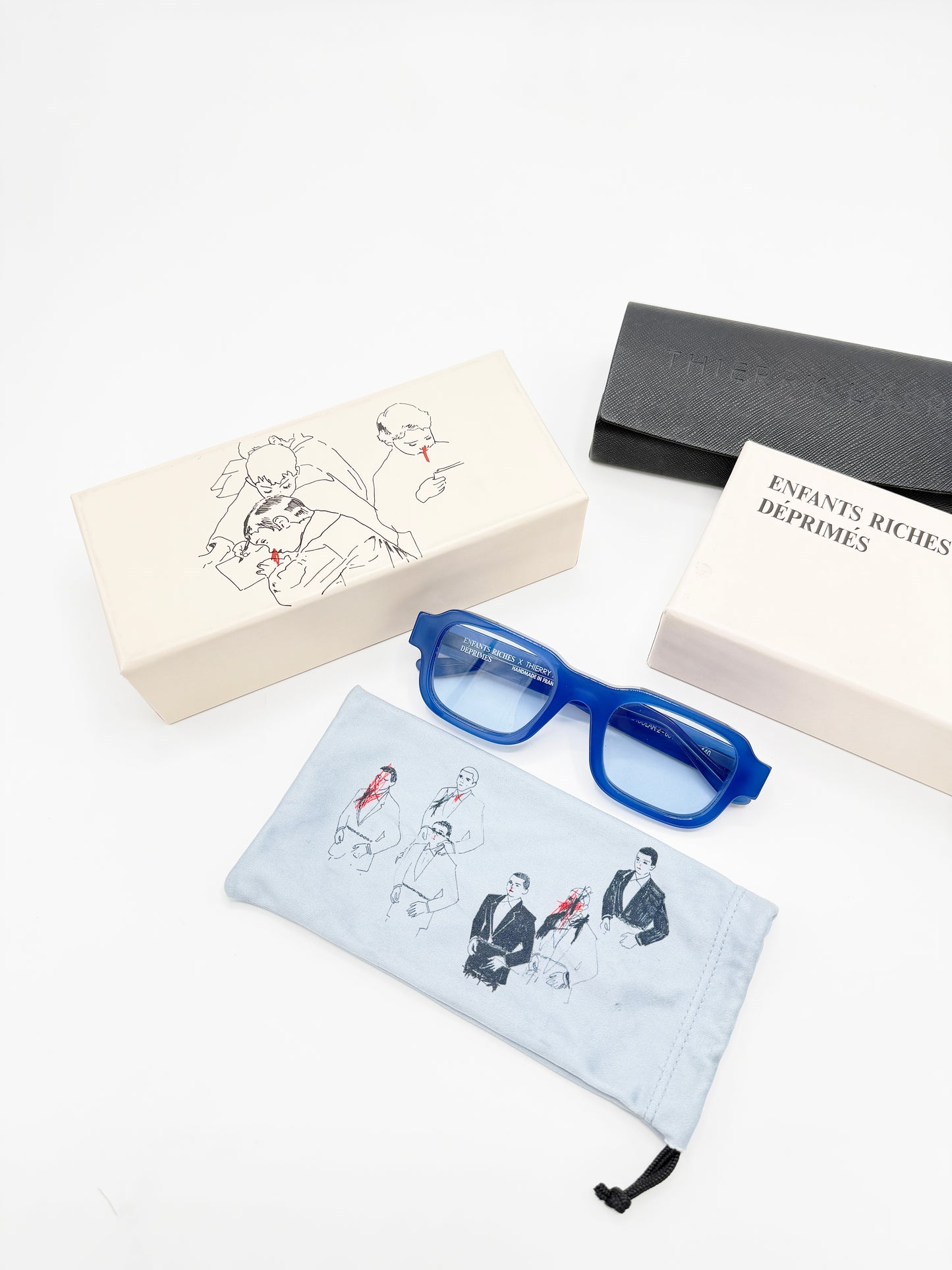 ERD x Thierry Lassry Isolar 2 Sunglasses Blue