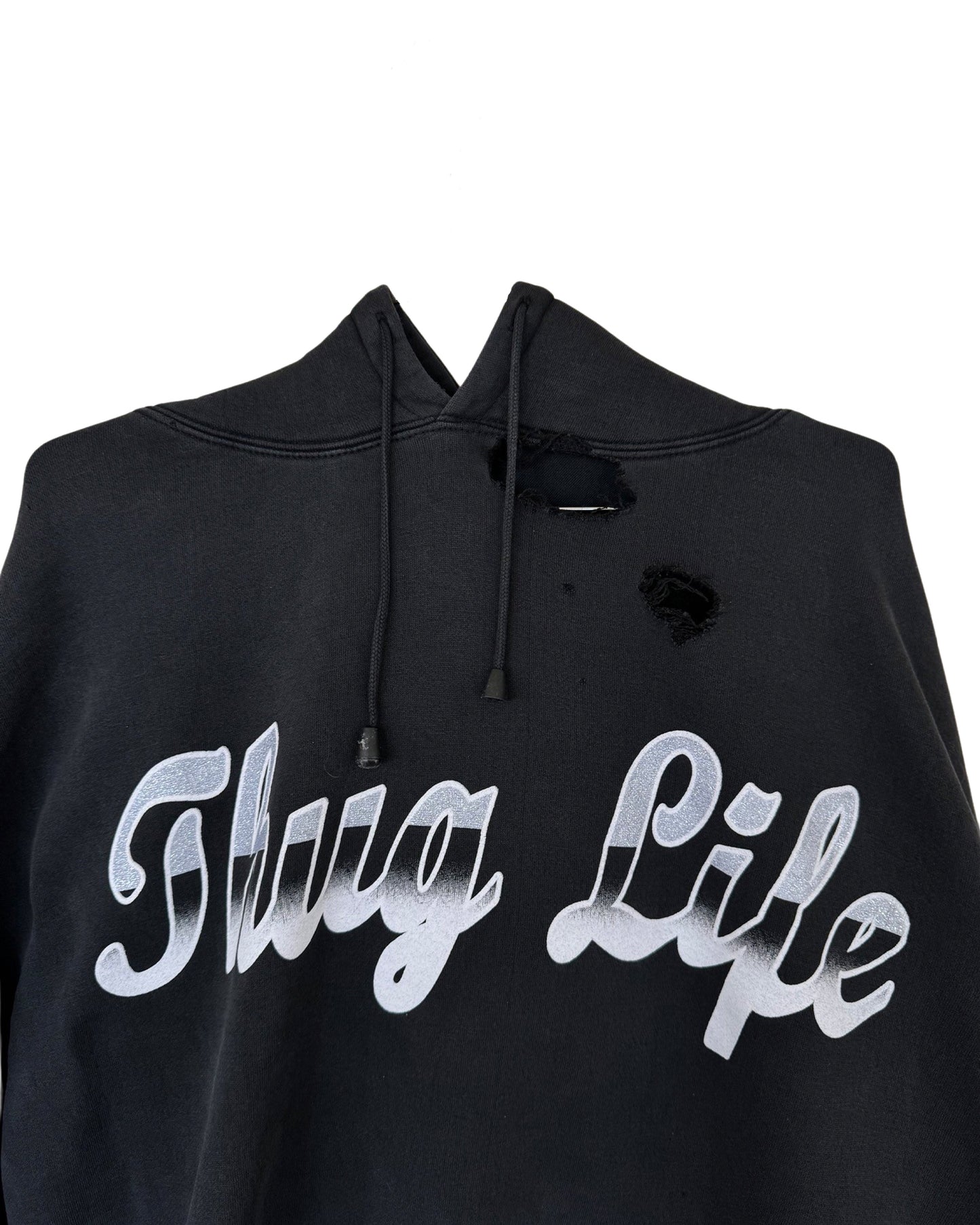 Tupac Thug Life Thrashed Hoodie