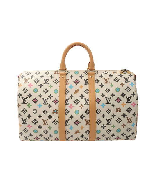 Tyler, the Creator Keepall Bandouliere 45 Vanilla Craggy Monogram