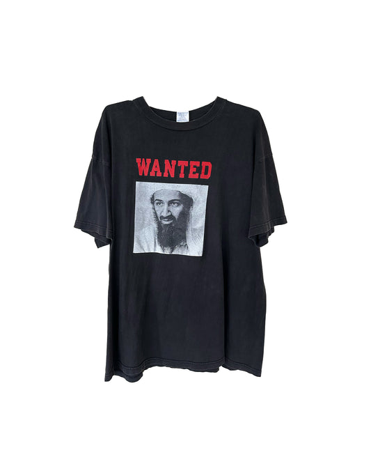 VINTAGE OSAMA BIN LADEN WANTED T-SHIRT