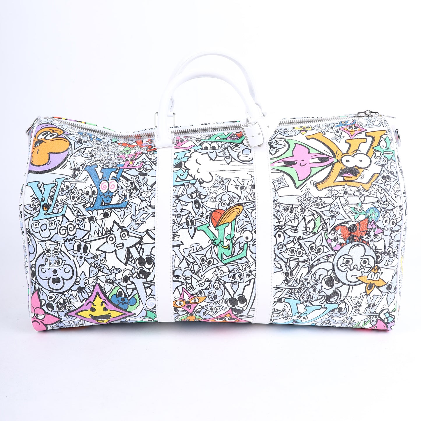LV MONOGRAM COMICS KEEPALL BANDOULIERE 50 MULTICOLOR