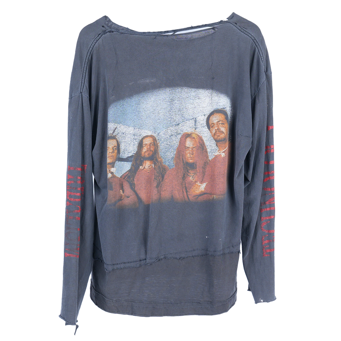 SEPULTURA THRASHED FADED REPAIRED LONG SLEEVE