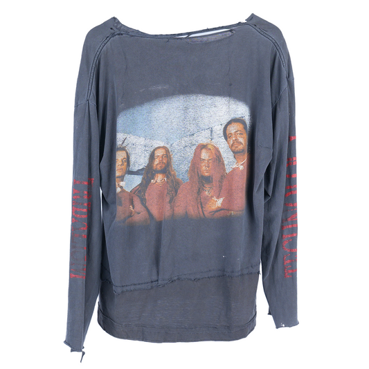 SEPULTURA THRASHED FADED REPAIRED LONG SLEEVE