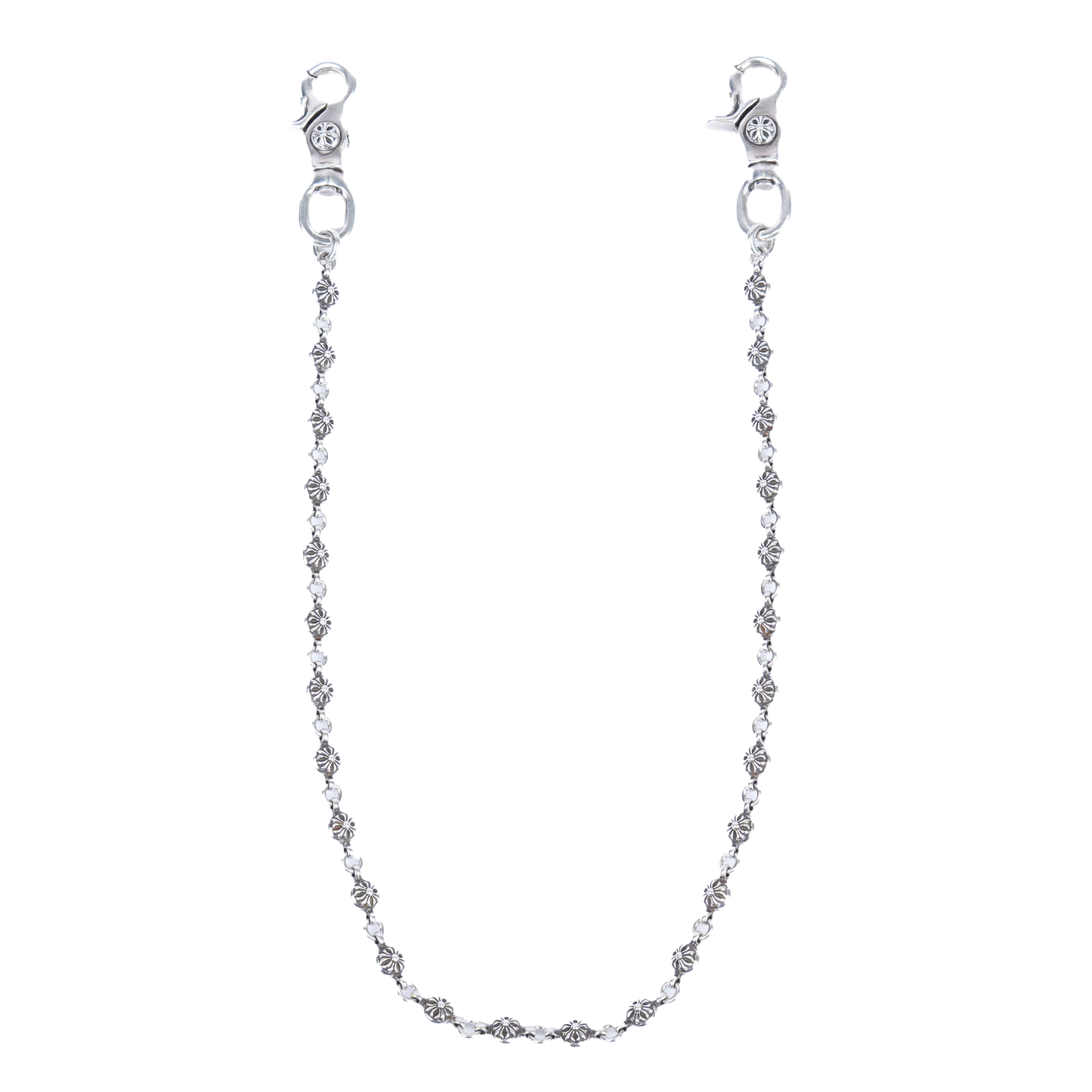 CHROME HEARTS DOUBLE LOBSTER BALL WALLET CHAIN