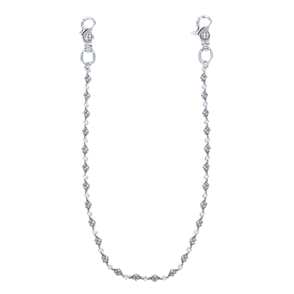 CHROME HEARTS DOUBLE LOBSTER BALL WALLET CHAIN