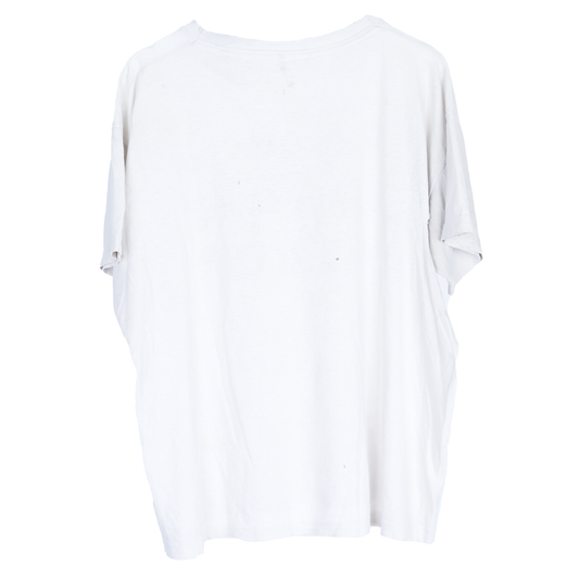 VINTAGE THRASHED BOXY JESUS LOVES YOU LAST SUPPER T-SHIRT