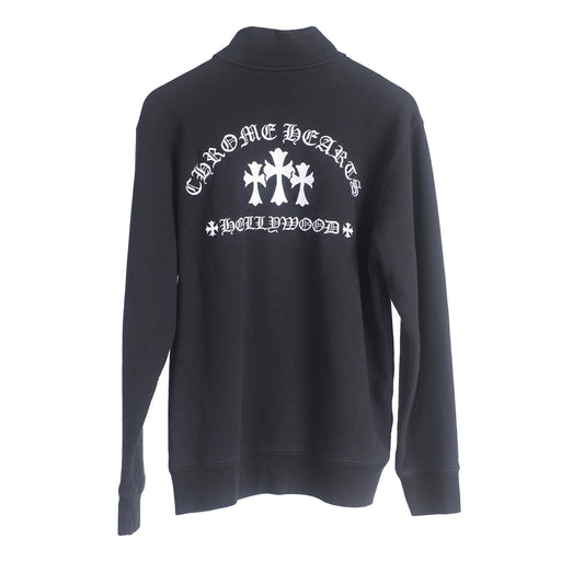 Chrome Hearts Embroidered  Cemetery Half Zip