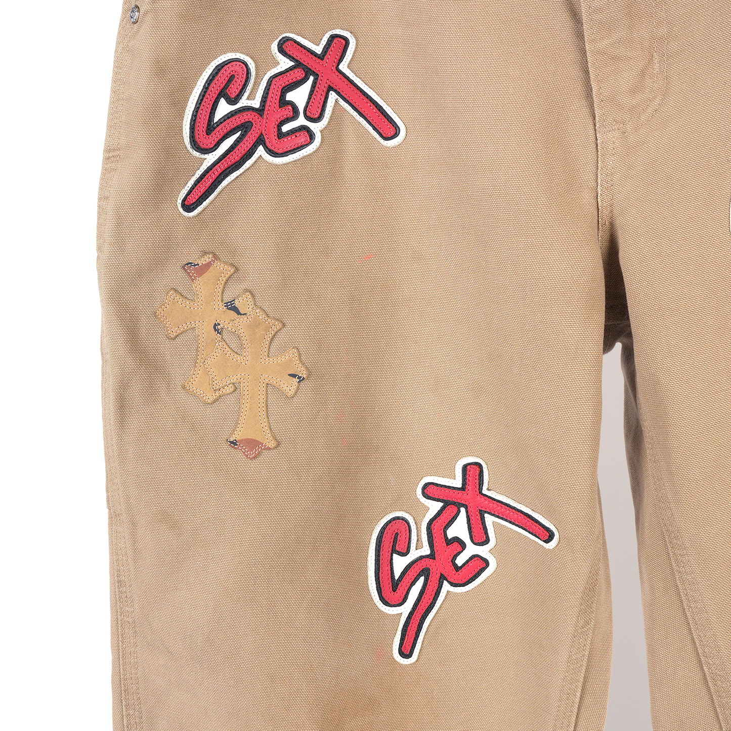 CHROME HEARTS SEX RECORDS CARPENTER PANTS