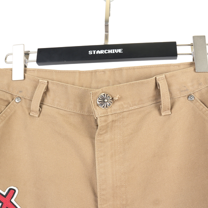 CHROME HEARTS SEX RECORDS CARPENTER PANTS