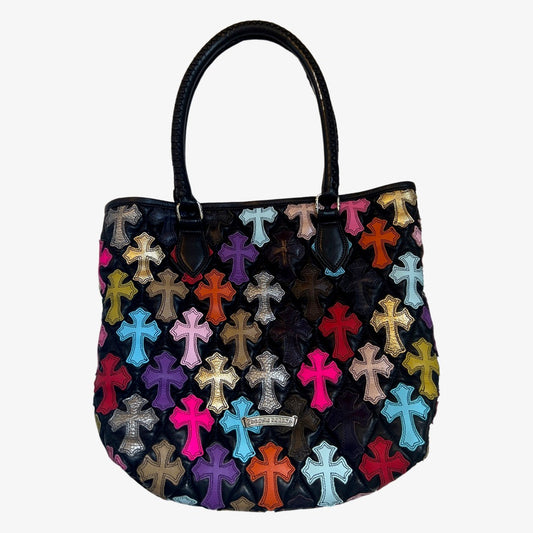 Chrome Heart Cross Tote Bag