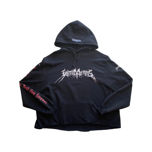 Vetements Total Fucking Darkness Hoodie