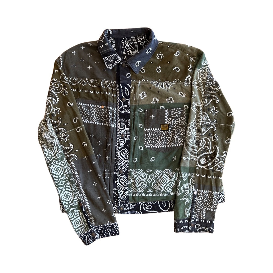 Paisley Trucker Jacket