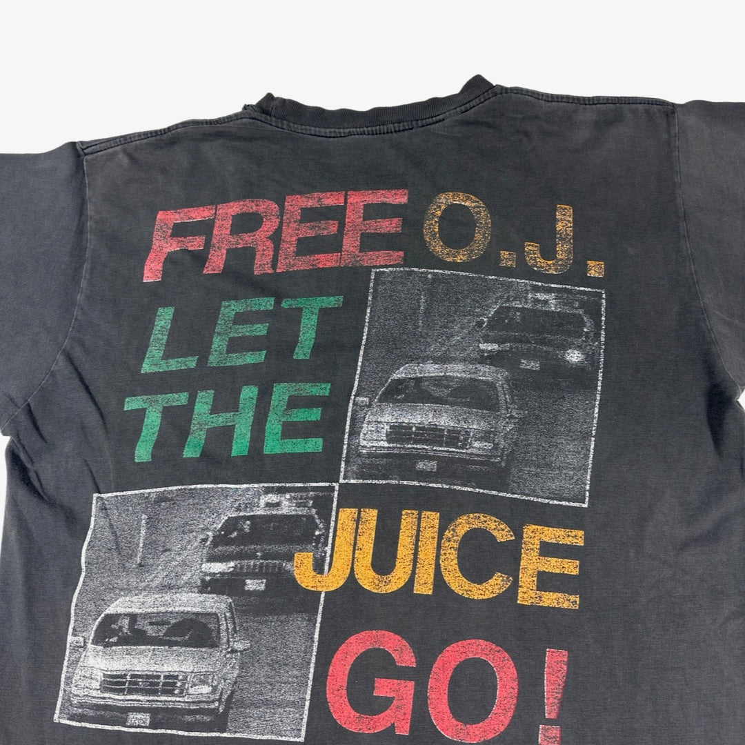 Free OJ Let the Juice Go Tee