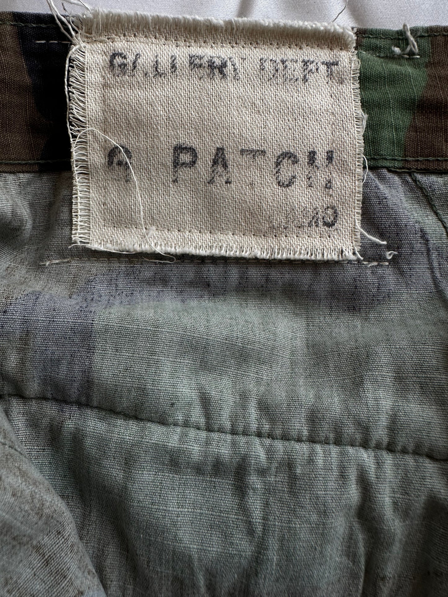 Gallery Dept. 'G Patch' Camo Shorts Size 33