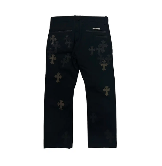 Chrome Hearts Black Chino With Camo/Black Crosses 2023