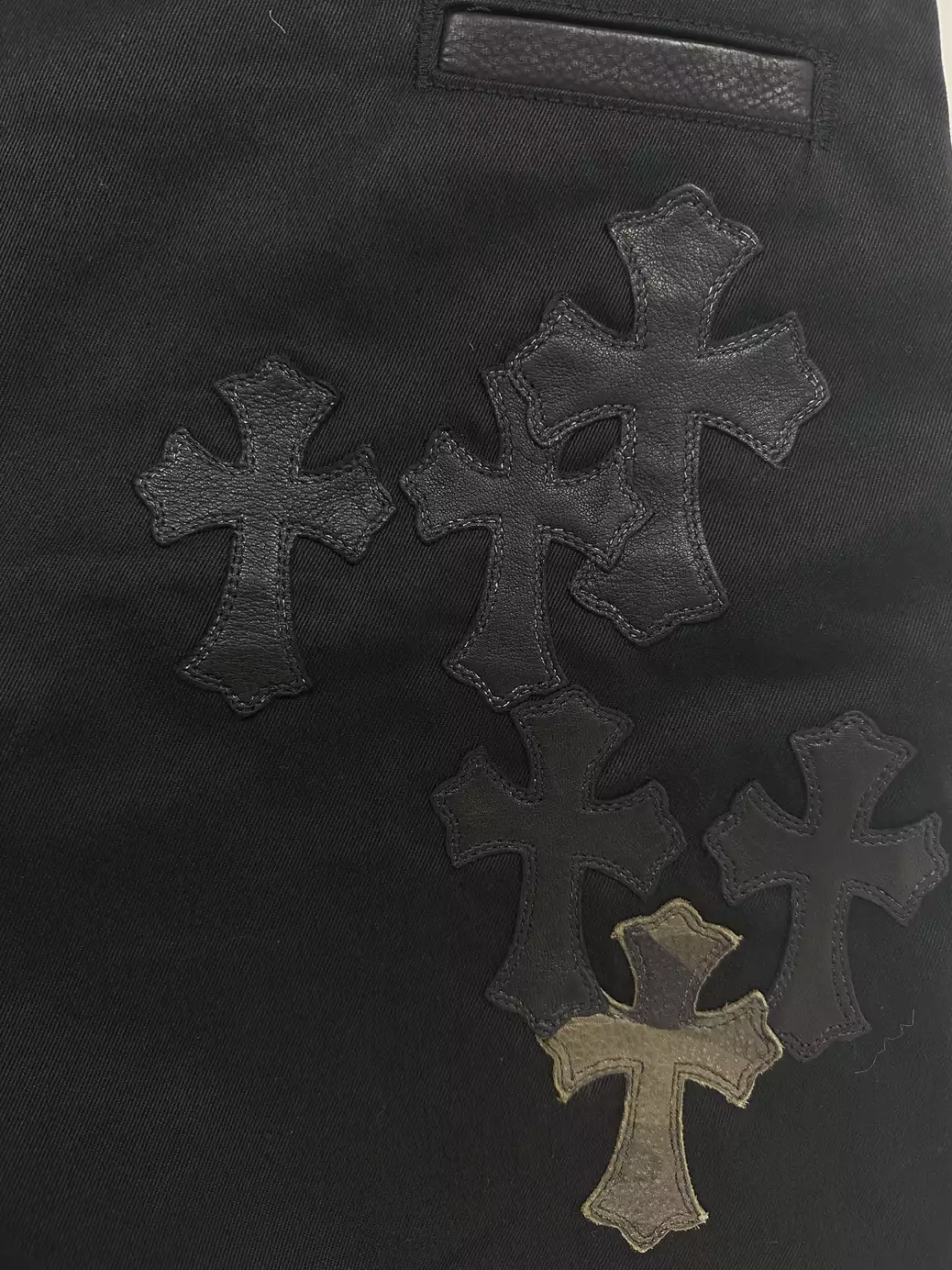 Chrome Hearts Black Chino With Camo/Black Crosses 2023