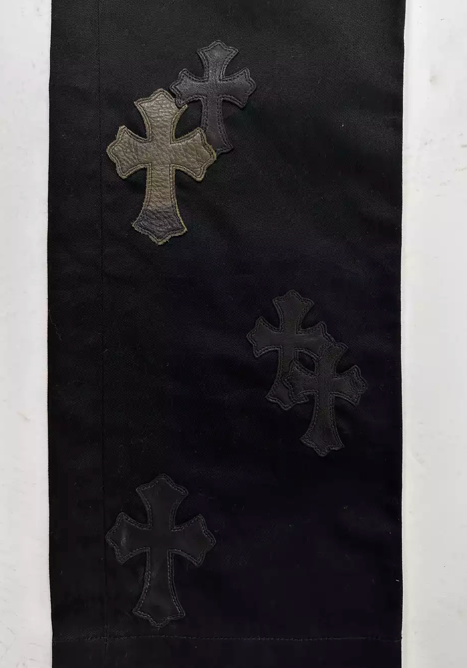 Chrome Hearts Black Chino With Camo/Black Crosses 2023