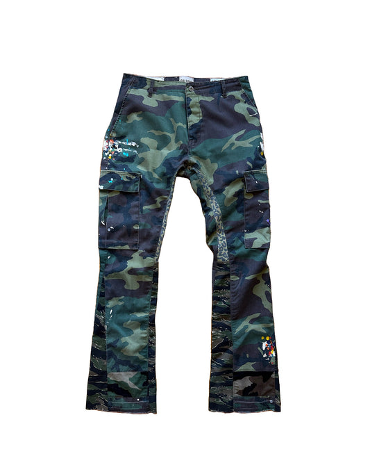 Gallery Dept OG LA flare Camo Cargo Pants Size 34