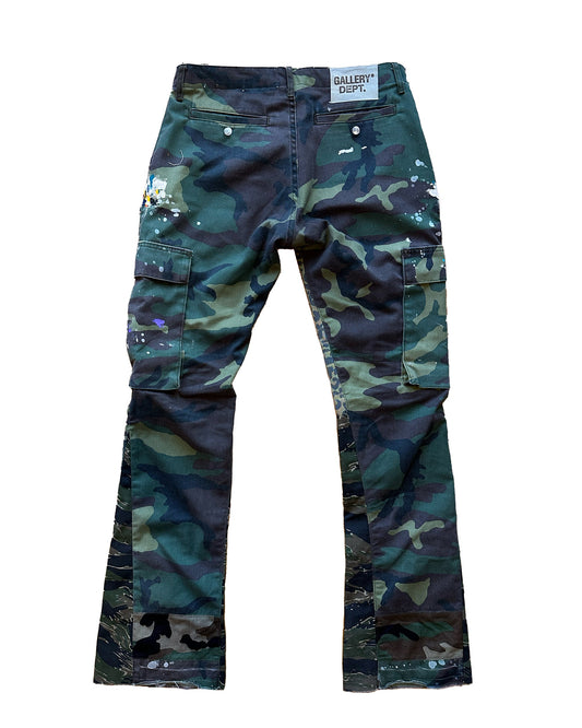 Gallery Dept OG LA flare Camo Cargo Pants Size 34