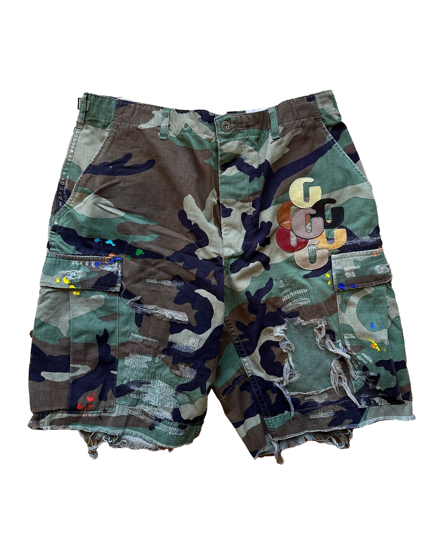 Gallery Dept. 'G Patch' Camo Shorts Size 33