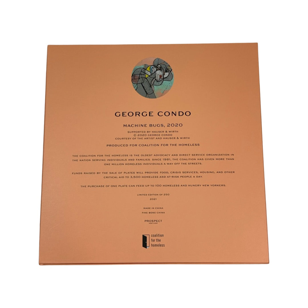 George Condo - Artist Plate Project 2021