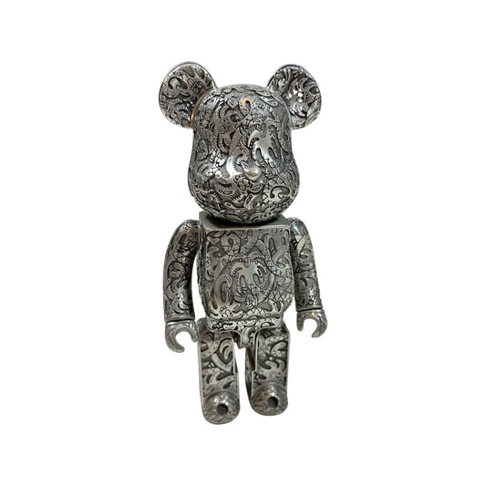 Bearbrick x Steven Harrington x Action City x Royal Selangor Metal 400%